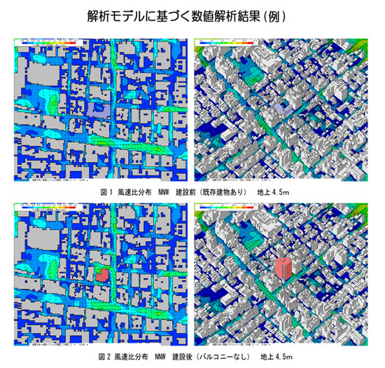 風速コンター予測図